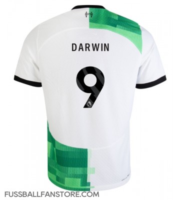 Liverpool Darwin Nunez #9 Replik Auswärtstrikot 2023-24 Kurzarm